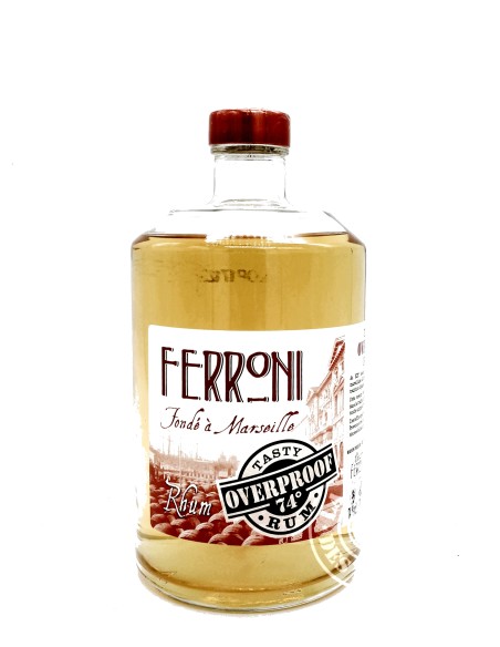 Rhum Ferroni Ambré Tasty Overproof 74%