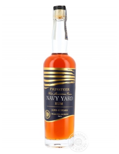 Rhum Privateer Vieux Navy Yard 4 ans 52%