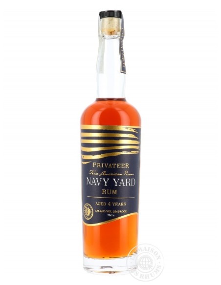 Rhum Privateer Vieux Navy Yard 4 ans 52%