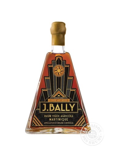 Rhum J. Bally Vieux Édition limitée Art déco...