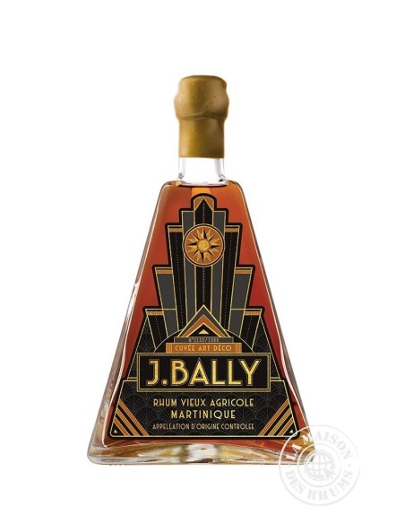 Rhum J. Bally Vieux Édition limitée Art déco Batch 2 43.5%