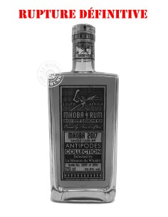 Rhum Mhoba Vieux Rare Cask Millésime 2017 Antipodes 60.8%