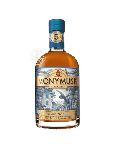 Rhum Monymusk Vieux Classic Gold 5 ans 40%