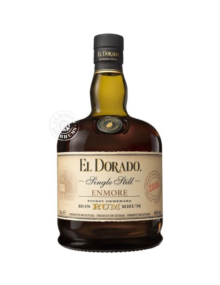 Rhum El Dorado Vieux Enmore 2009 Single Still 40%