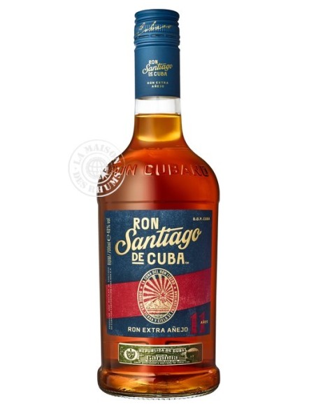 Rhum Santiago De Cuba Vieux Ron de Cuba 11 ans 40%