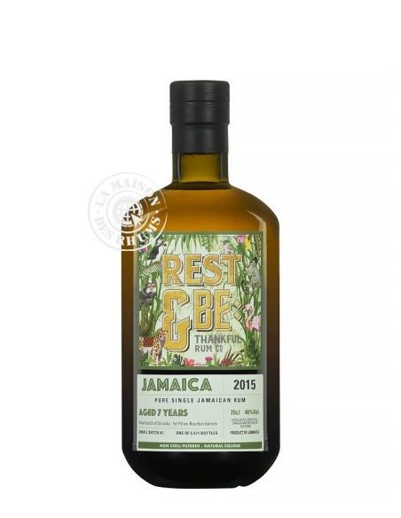 Rhum Rest & Be Thankful Vieux  Jamaica Lluidas Vale 2015 46%