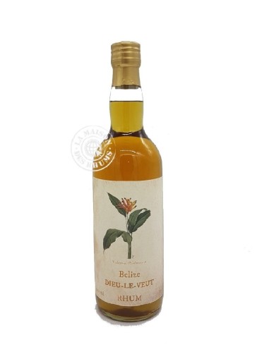 Rhum Dieu-le-Veut Vieux Belize 2016 7 ans 52%