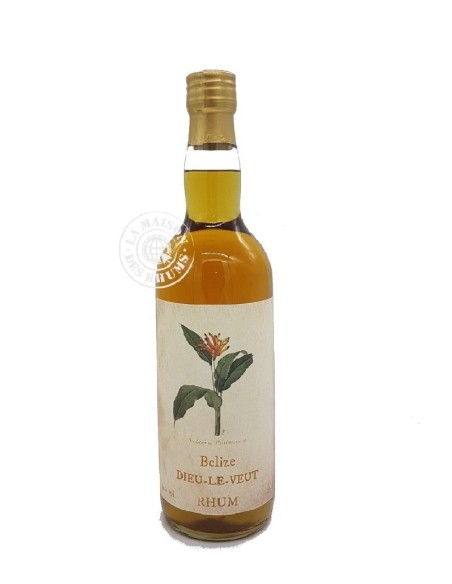 Rhum Dieu-le-Veut Vieux Belize 2016 7 ans 52%