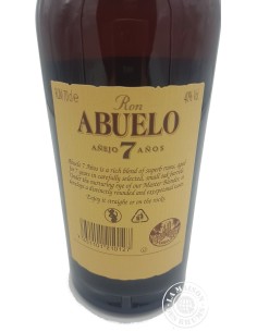 Rhum Abuelo Vieux Añejo 7 ans 40% 2