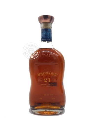 Rhum Appleton Estate Vieux 21 ans 43%
