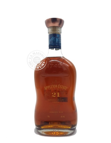 Rhum Appleton Estate Vieux 21 ans 43%