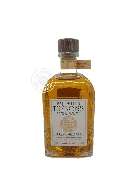 Rhum Baie des Trésors Ambré Fleurs du Vent 49.8%