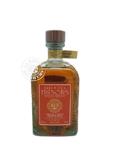 Rhum Baie des Trésors Vieux Karakoli Millésime 2020 52%