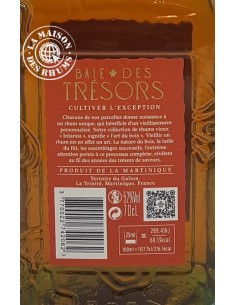 Rhum Baie des Trésors Vieux Karakoli Millésime 2020 52% 2