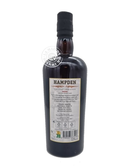 Rhum Hampden Estate Vieux Pagos 2023 52%