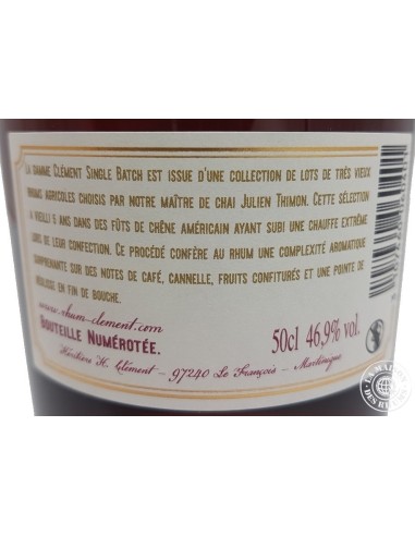 Rhum Clément Vieux Chauffe Extrême Single Batch...