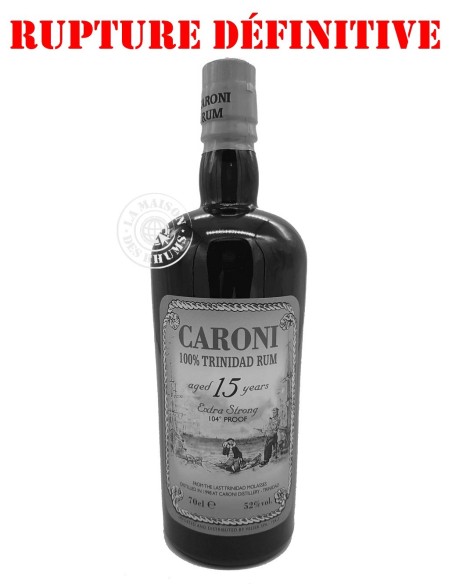 Rhum Caroni Vieux 1998 15 ans 52%