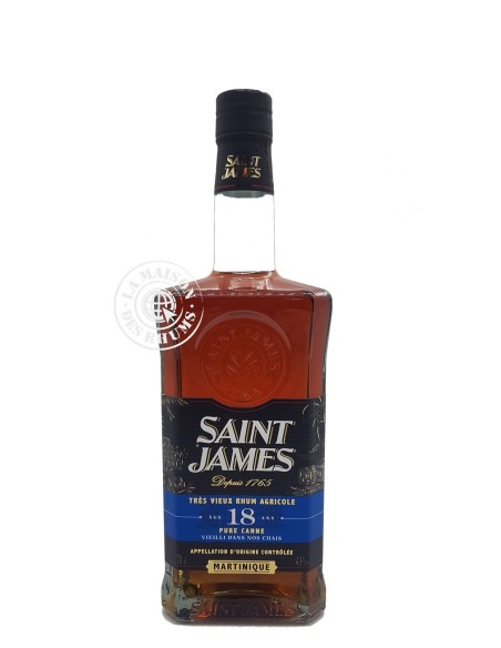 Rhum Saint James Vieux 18 ans 43%