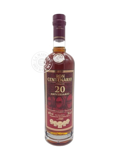 Rhum Centenario Vieux 20 Fundacion 40%