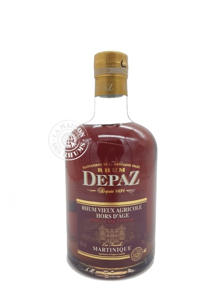 Rhum Depaz Vieux Hors d'Âge Port Cask Finish 45%
