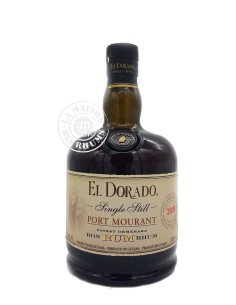 Rhum El Dorado Vieux Port Mourant 2009 Single Still 40%