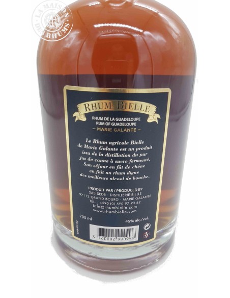 Rhum Bielle Ambré Premium 45%
