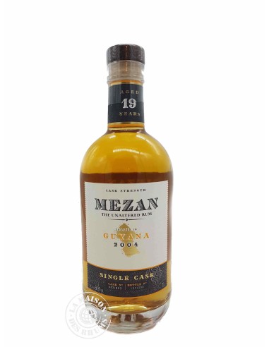 Rhum Mezan Vieux Guyana Diamond Millésime 2004...