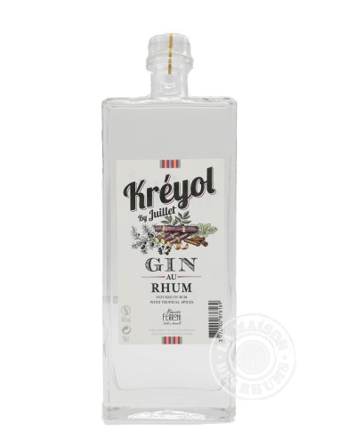 Gin Ferroni Kreyol Le Gin au Rhum 44% 50cl