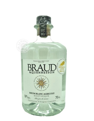 Rhum Braud & Quennesson Blanc 50%
