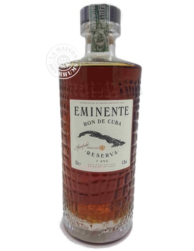 Rhum Eminente Vieux Ron de Cuba Reserva 7 ans...