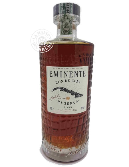 Rhum Eminente Vieux Ron de Cuba Reserva 7 ans 41.3%