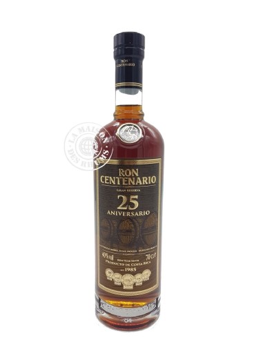 Rhum Centenario Vieux 25 Gran Reserva 40%