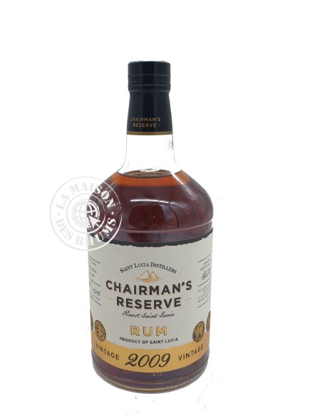 Rhum Chairman's Reserve Vieux Vintage 2009 46%