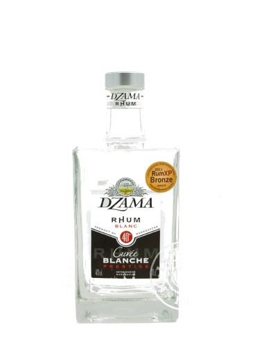 Rhum Dzama Blanc Cuvée Blanche Prestige 40%