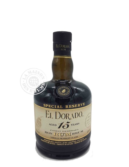 Rhum El Dorado Vieux 15 ans 43%