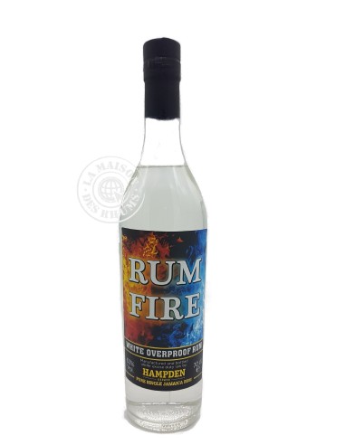 Rhum Hampden Estate Rum Fire White Overproof 63%
