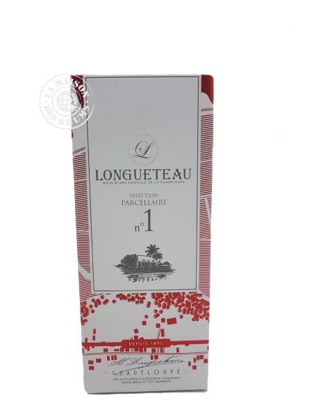 Rhum Longueteau Blanc Sélection Parcellaire N°1 Millésime 2021 55%