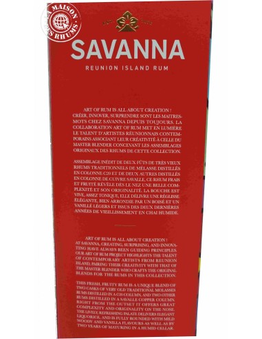 Rhum Savanna Vieux Art of Rum N°1 by Vast 52%