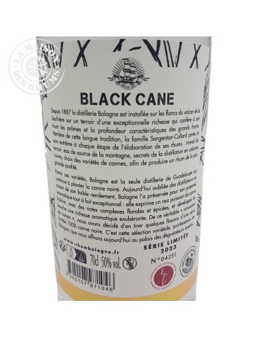 Rhum Bologne Blanc Black Cane 50%