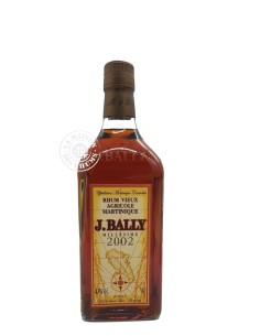 Rhum J. Bally Vieux Millésime 2002 43%