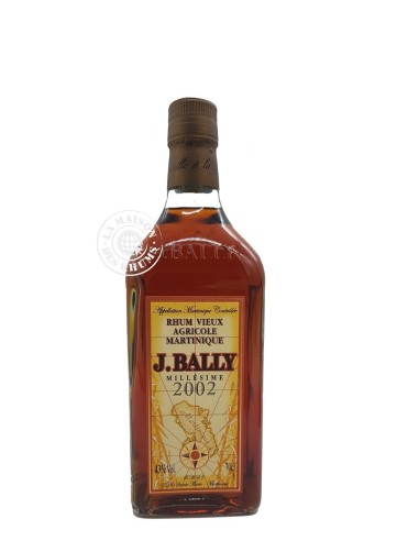 Rhum J. Bally Vieux Millésime 2002 43%