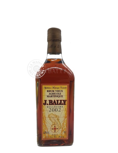 Rhum J. Bally Vieux Millésime 2002 43%