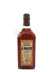 Rhum J. Bally Vieux Millésime 2005 43%