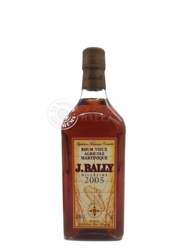 Rhum J. Bally Vieux Millésime 2005 43%