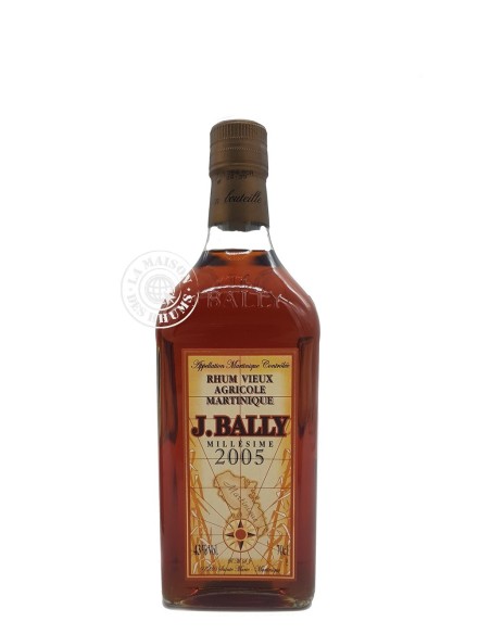 Rhum J. Bally Vieux Millésime 2005 43%