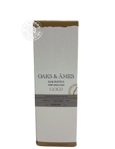 Rhum Oaks & Âmes Ambré Gold 43%