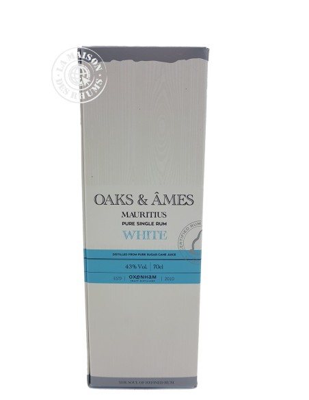 Rhum Oaks & Âmes Blanc White 43%