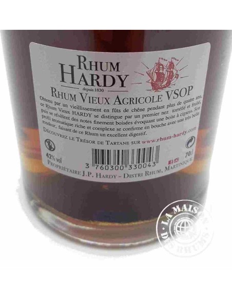 Rhum Hardy Vieux VSOP 42%