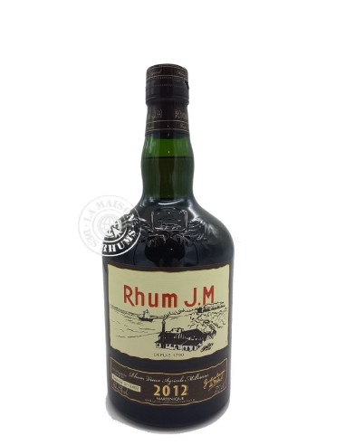 Rhum JM Vieux Millésime 2012 Brut de Fût 42.3%
