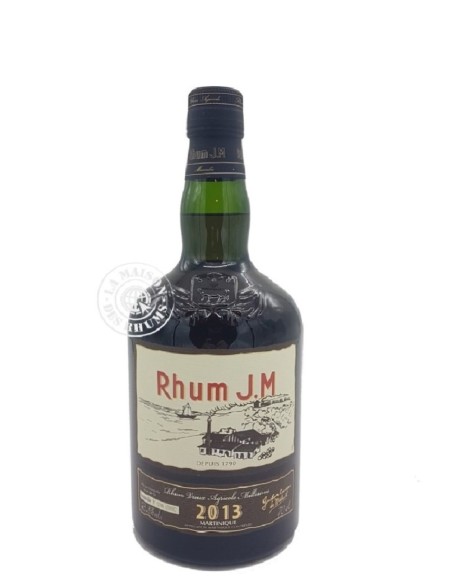 Rhum JM Vieux Millésime 2013 Brut de Fût 43.8%